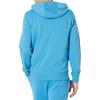 imageAmazon Essentials Mens LongSleeve French Terry FullZip Hoodie Available in Big ampamp TallTurquoise Blue