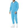 imageAmazon Essentials Mens LongSleeve French Terry FullZip Hoodie Available in Big ampamp TallTurquoise Blue