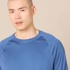 imageAmazon Essentials Mens LongSleeve QuickDry UPF 50 Swim TeeBlue