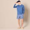 imageAmazon Essentials Mens LongSleeve QuickDry UPF 50 Swim TeeBlue