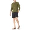 imageAmazon Essentials Mens LongSleeve QuickDry UPF 50 Swim TeeOlive Heather