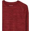 imageAmazon Essentials Mens LongSleeve QuickDry UPF 50 Swim TeeRed Heather