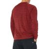 imageAmazon Essentials Mens LongSleeve QuickDry UPF 50 Swim TeeRed Heather