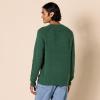 imageAmazon Essentials Mens LongSleeve Soft Touch Crewneck SweaterGreen