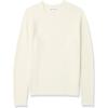 imageAmazon Essentials Mens LongSleeve Soft Touch Crewneck SweaterIvory
