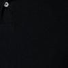 imageAmazon Essentials Mens Polo Shirts Short Sleeve SlimFit Cotton PiqueBlack Thin Stripe