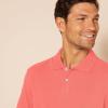 imageAmazon Essentials Mens Polo Shirts Short Sleeve SlimFit Cotton PiqueCoral Orange