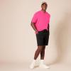 imageAmazon Essentials Mens Polo Shirts Short Sleeve SlimFit Cotton PiqueHot Pink