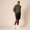 imageAmazon Essentials Mens Polo Shirts Short Sleeve SlimFit Cotton PiqueOlive