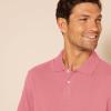 imageAmazon Essentials Mens Polo Shirts Short Sleeve SlimFit Cotton PiqueWashed Red