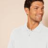 imageAmazon Essentials Mens Polo Shirts Short Sleeve SlimFit Cotton PiqueWhite