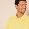 imageAmazon Essentials Mens Polo Shirts Short Sleeve SlimFit Cotton PiqueYellow