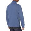 imageAmazon Essentials Mens QuarterZip French Rib Sweater Casual WearBlue Heather