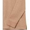 imageAmazon Essentials Mens QuarterZip French Rib Sweater Casual WearCamel Heather