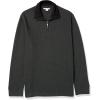 imageAmazon Essentials Mens QuarterZip French Rib Sweater Casual WearCharcoal Heather
