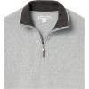 imageAmazon Essentials Mens QuarterZip French Rib Sweater Casual WearLight Grey Heather