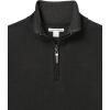 imageAmazon Essentials Mens QuarterZip French Rib Sweater Casual WearWashed Black