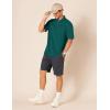 imageAmazon Essentials Mens RegularFit Cotton Pique Polo Shirt Available in Big ampamp TallArmy Green