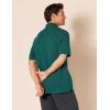 imageAmazon Essentials Mens RegularFit Cotton Pique Polo Shirt Available in Big ampamp TallDark Green