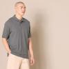 imageAmazon Essentials Mens RegularFit Cotton Pique Polo Shirt Available in Big ampamp TallGrey
