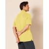 imageAmazon Essentials Mens RegularFit Cotton Pique Polo Shirt Available in Big ampamp TallYellow