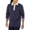 imageAmazon Essentials Mens Rugby SweaterDark Navy