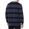 imageAmazon Essentials Mens Rugby SweaterDark Navy Stripe