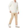 imageAmazon Essentials Mens Rugby SweaterLight Beige