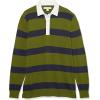 imageAmazon Essentials Mens Rugby SweaterOlive Stripe