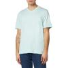 imageAmazon Essentials Mens ShortSleeve VNeck TShirts Pack of 2Aqua BlueLight Blue