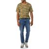 imageAmazon Essentials Mens ShortSleeve VNeck TShirts Pack of 2BlackCamo Print