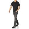 imageAmazon Essentials Mens ShortSleeve VNeck TShirts Pack of 2BlackCharcoal Heather