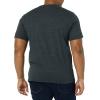 imageAmazon Essentials Mens ShortSleeve VNeck TShirts Pack of 2BlackCharcoal Heather