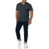 imageAmazon Essentials Mens ShortSleeve VNeck TShirts Pack of 2BlackCharcoal Heather