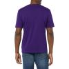 imageAmazon Essentials Mens ShortSleeve VNeck TShirts Pack of 2BlackDark Purple