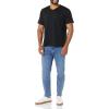 imageAmazon Essentials Mens ShortSleeve VNeck TShirts Pack of 2BlackNavy