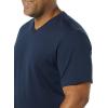 imageAmazon Essentials Mens ShortSleeve VNeck TShirts Pack of 2BlackNavy