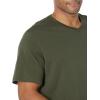 imageAmazon Essentials Mens ShortSleeve VNeck TShirts Pack of 2BlackOlive