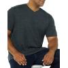 imageAmazon Essentials Mens ShortSleeve VNeck TShirts Pack of 2Charcoal Heather