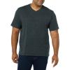 imageAmazon Essentials Mens ShortSleeve VNeck TShirts Pack of 2Charcoal Heather