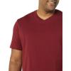 imageAmazon Essentials Mens ShortSleeve VNeck TShirts Pack of 2Charcoal HeatherBurgundy