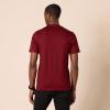imageAmazon Essentials Mens ShortSleeve VNeck TShirts Pack of 2Charcoal HeatherDark Red