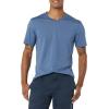 imageAmazon Essentials Mens ShortSleeve VNeck TShirts Pack of 2Dark BlueNavy