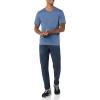 imageAmazon Essentials Mens ShortSleeve VNeck TShirts Pack of 2Dark BlueNavy