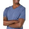 imageAmazon Essentials Mens ShortSleeve VNeck TShirts Pack of 2Dark BlueNavy