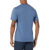 imageAmazon Essentials Mens ShortSleeve VNeck TShirts Pack of 2Dark BlueNavy