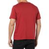 imageAmazon Essentials Mens ShortSleeve VNeck TShirts Pack of 2Dark RedNavy