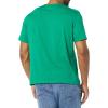 imageAmazon Essentials Mens ShortSleeve VNeck TShirts Pack of 2Emerald GreenNavy