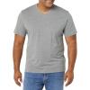 imageAmazon Essentials Mens ShortSleeve VNeck TShirts Pack of 2Grey Heather