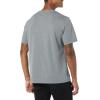 imageAmazon Essentials Mens ShortSleeve VNeck TShirts Pack of 2Grey Heather Cactus